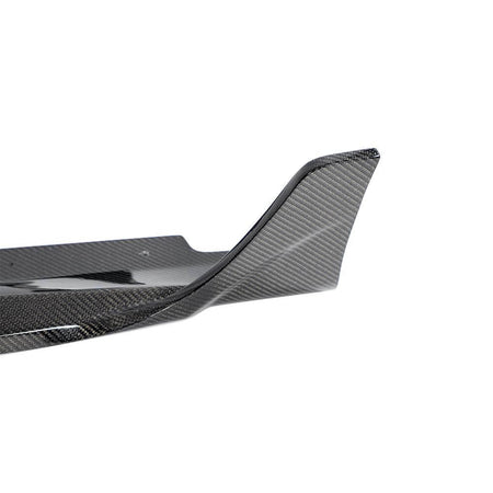 Audi S5 side skirt extension rear winglet and molded edge detail