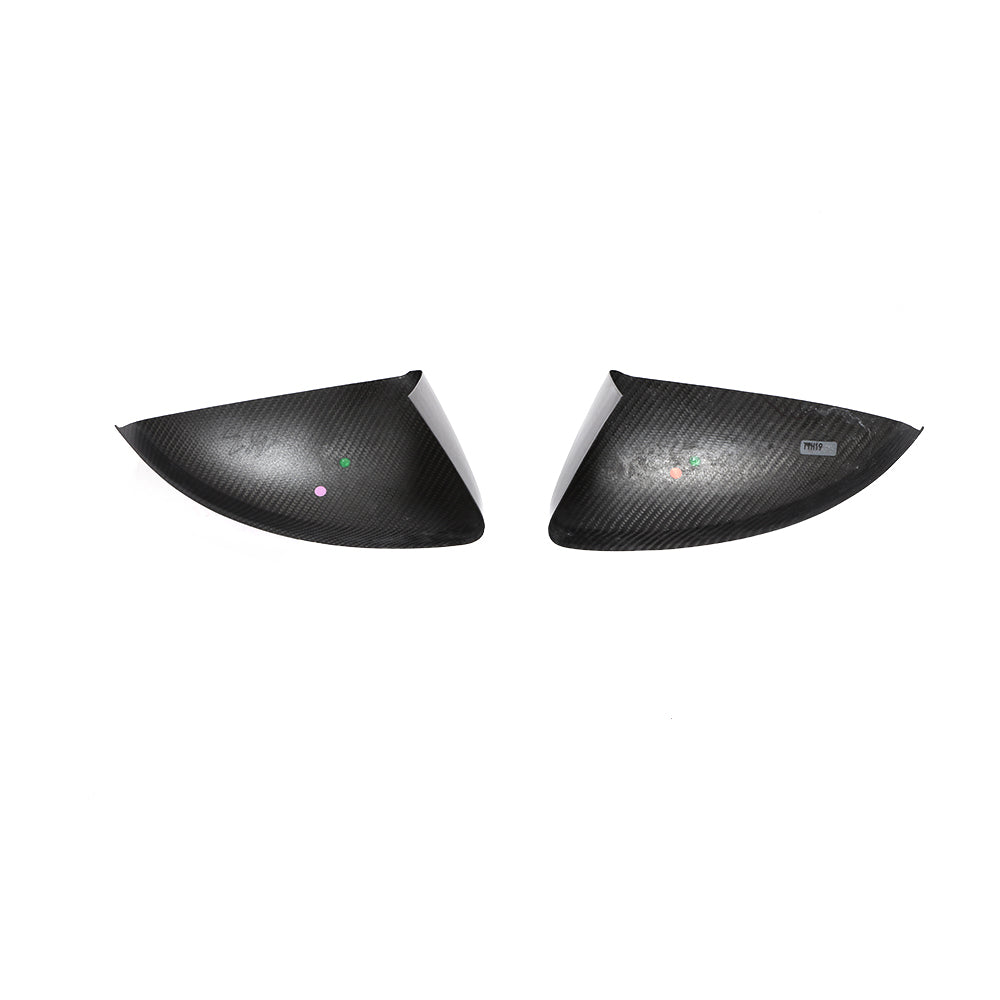 Audi TT TTS TT RS R8 carbon fiber mirror cover pair