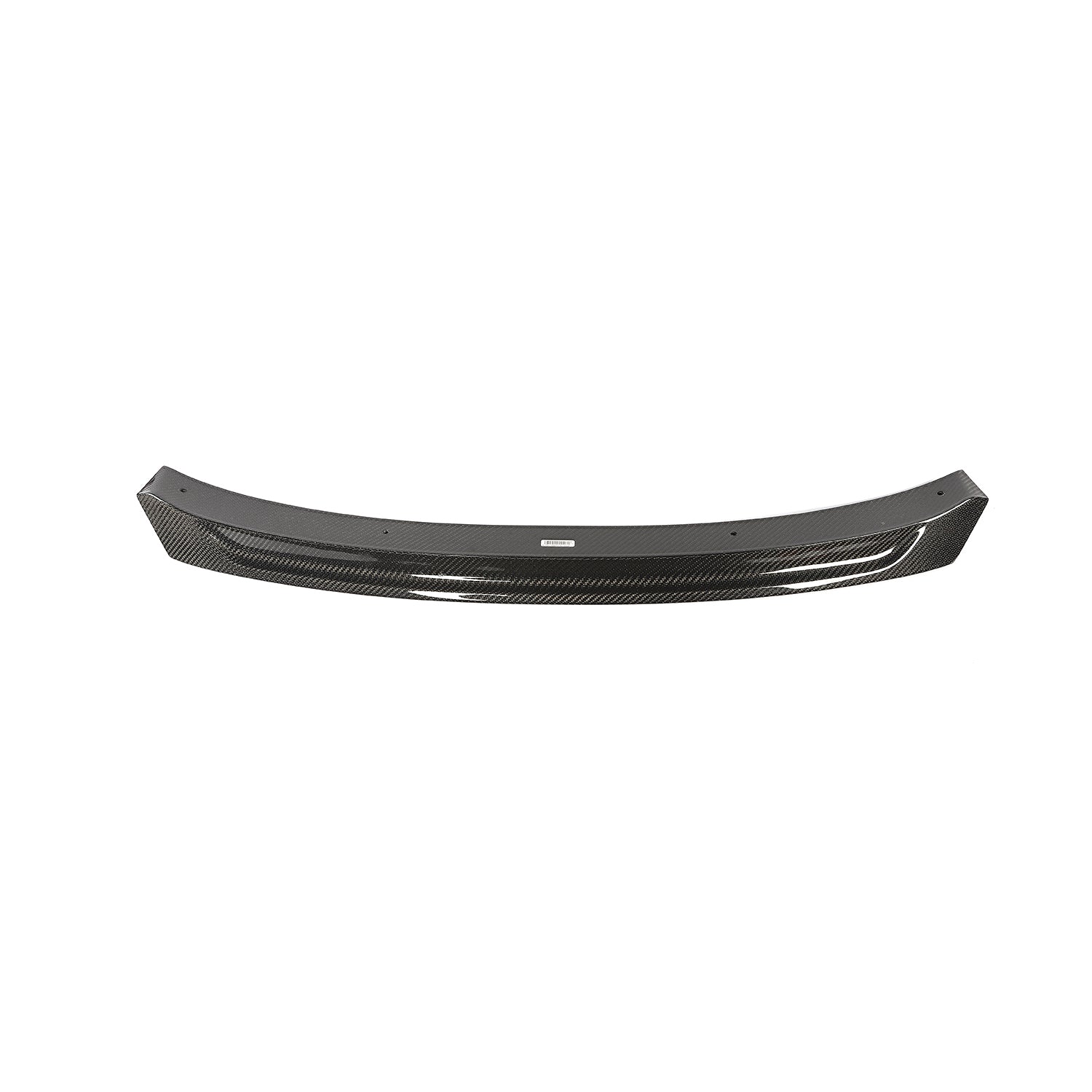 Front view of the center carbon fiber front lip for BMW 8 Series G14 G15 G16 M Sport