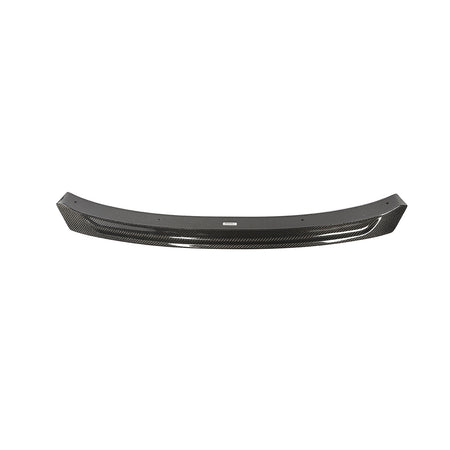 Front view of the center carbon fiber front lip for BMW 8 Series G14 G15 G16 M Sport