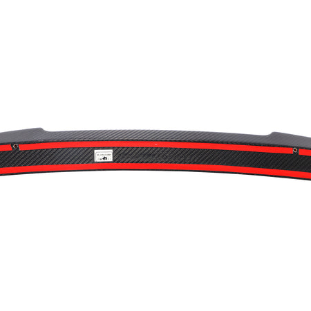 BMW 840i G16 trunk spoiler underside adhesive mounting surface