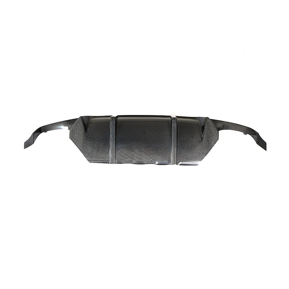 BMW F10 M Sport carbon fiber rear diffuser full-width design