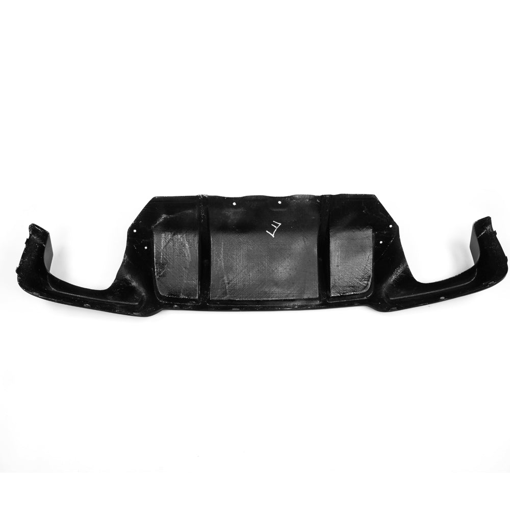 BMW F10 M Sport rear diffuser underside and mounting structure