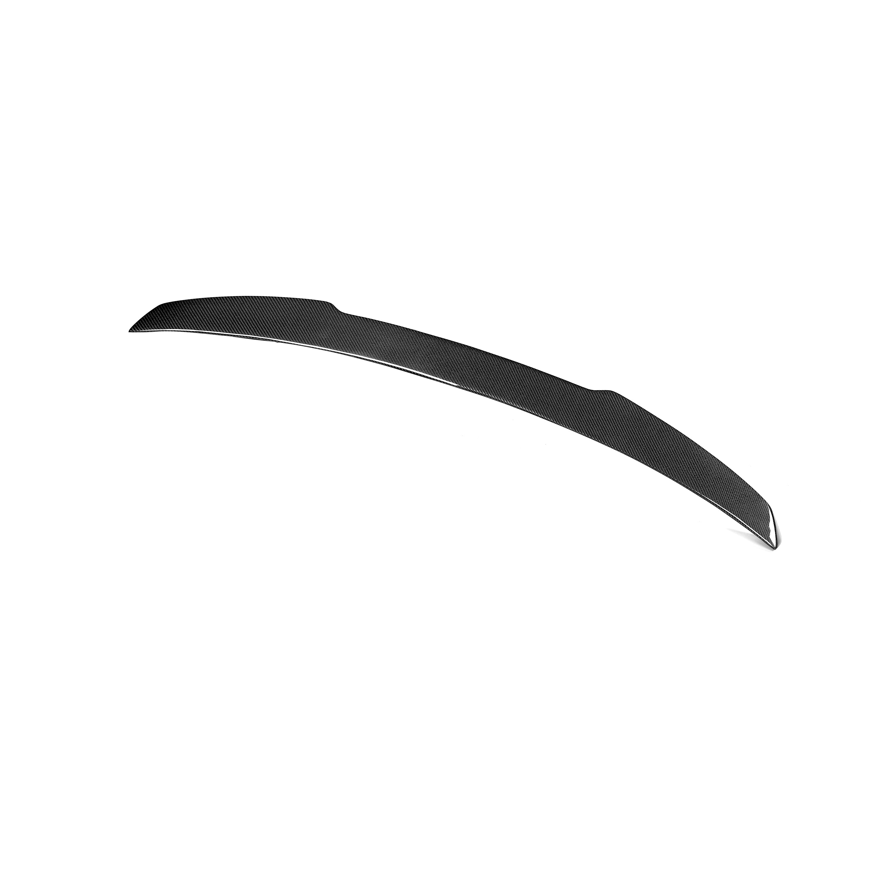 BMW F95 carbon fiber trunk spoiler profile and raised outer edge