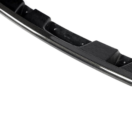 BMW G05 X5 M-Sport carbon fiber front lip side detail
