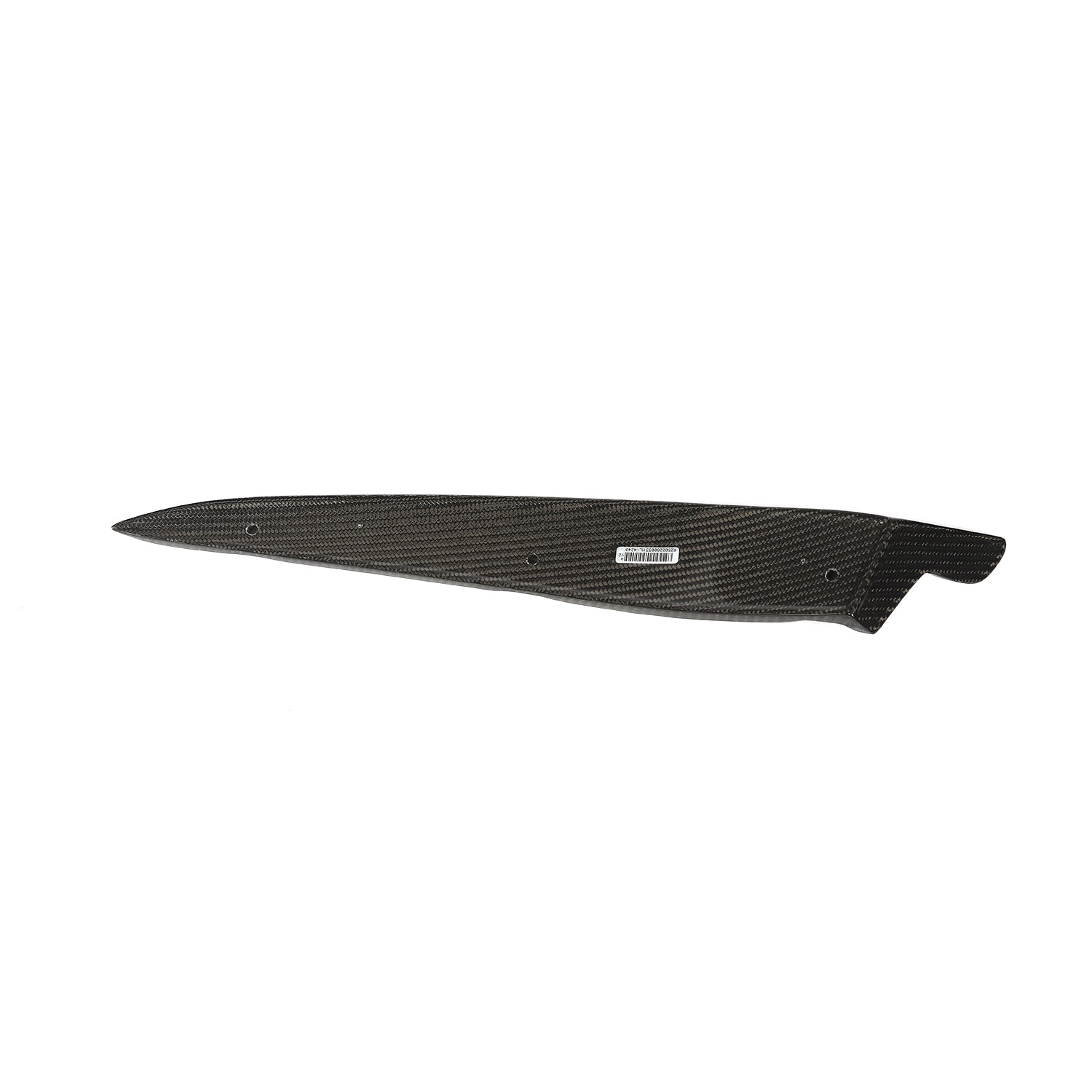 Left-side carbon fiber front bumper lip extension for BMW G14 G15 G16 M Sport