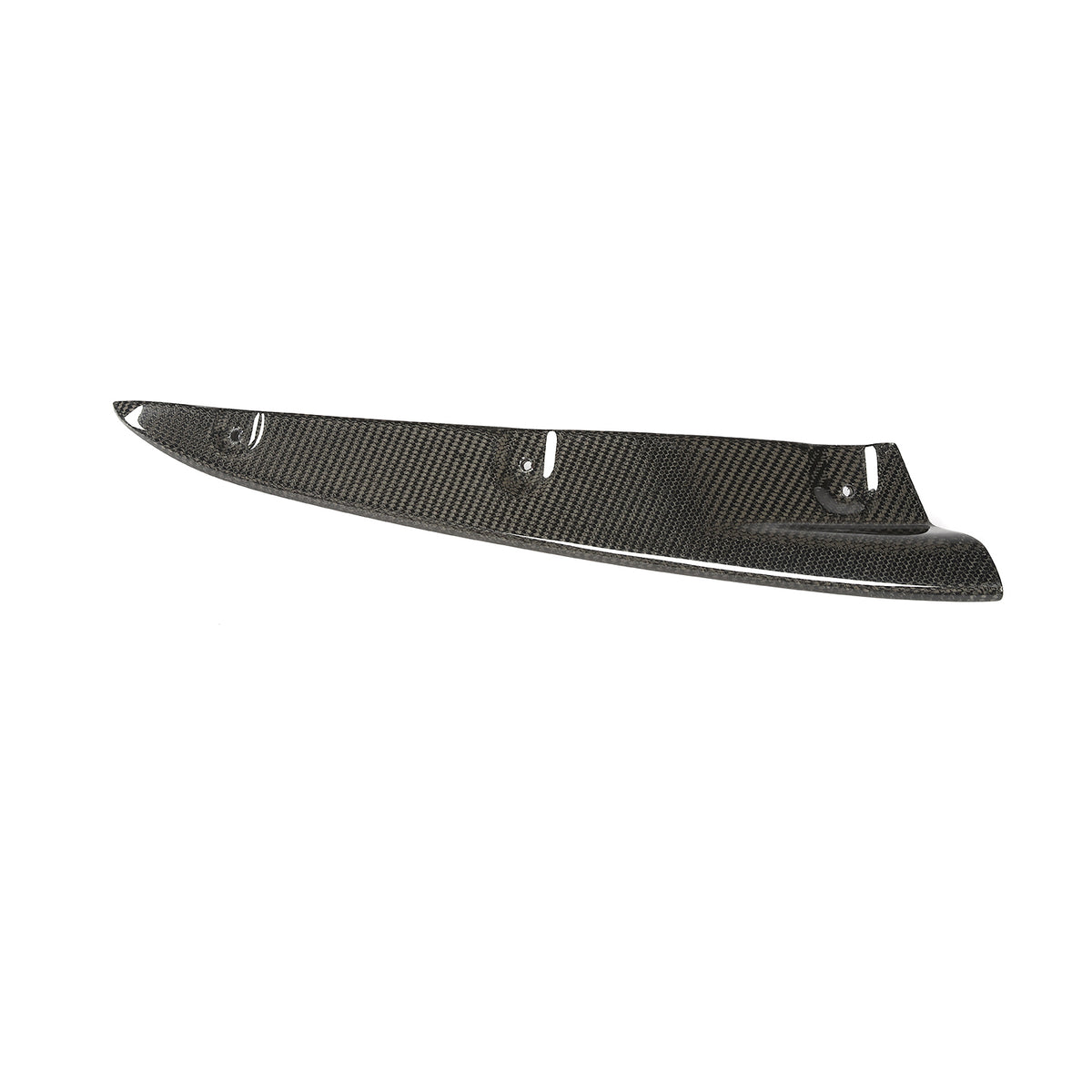 Right-side carbon fiber front bumper lip extension for BMW G14 G15 G16 M Spor
