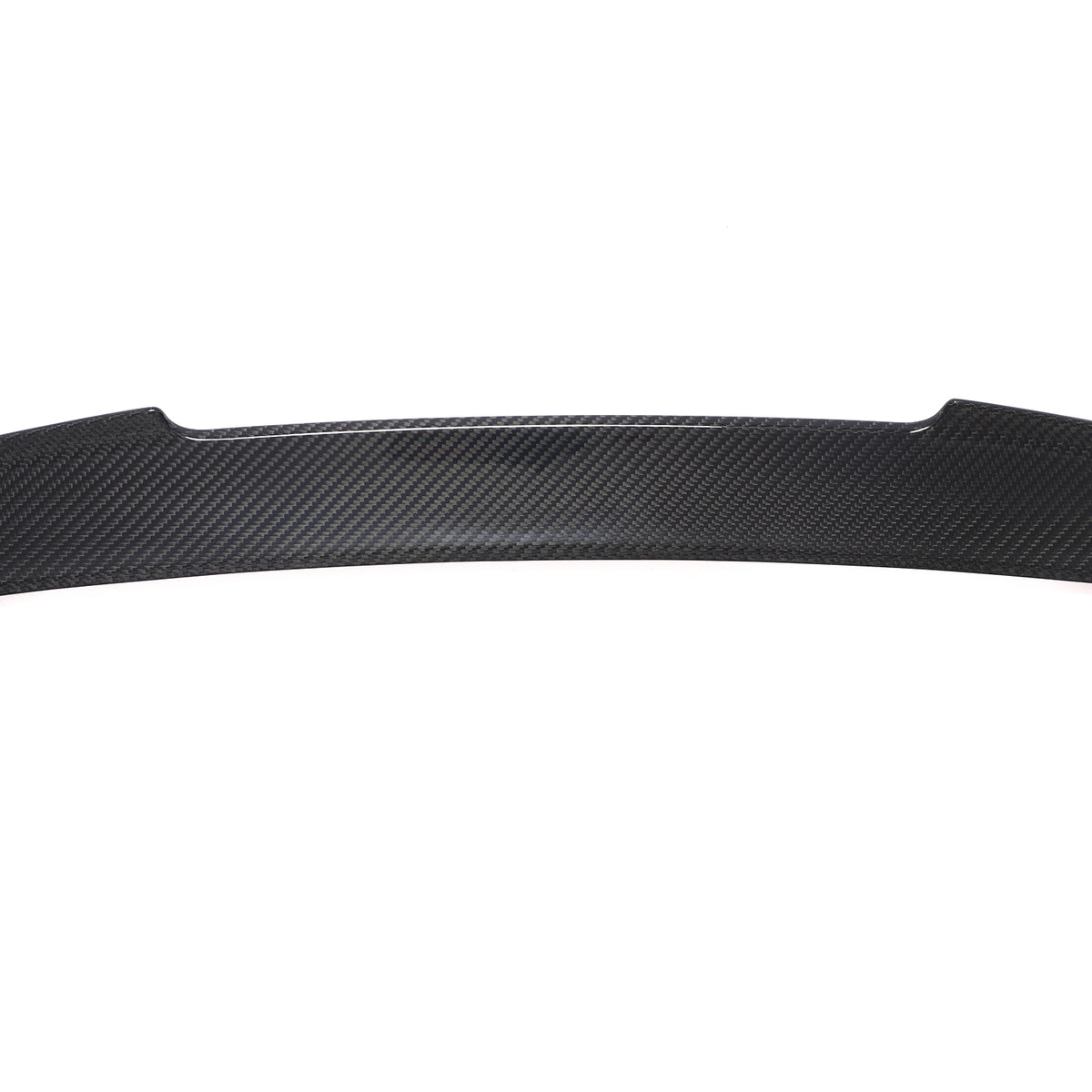 BMW G16 dry carbon fiber trunk spoiler edge profile detail