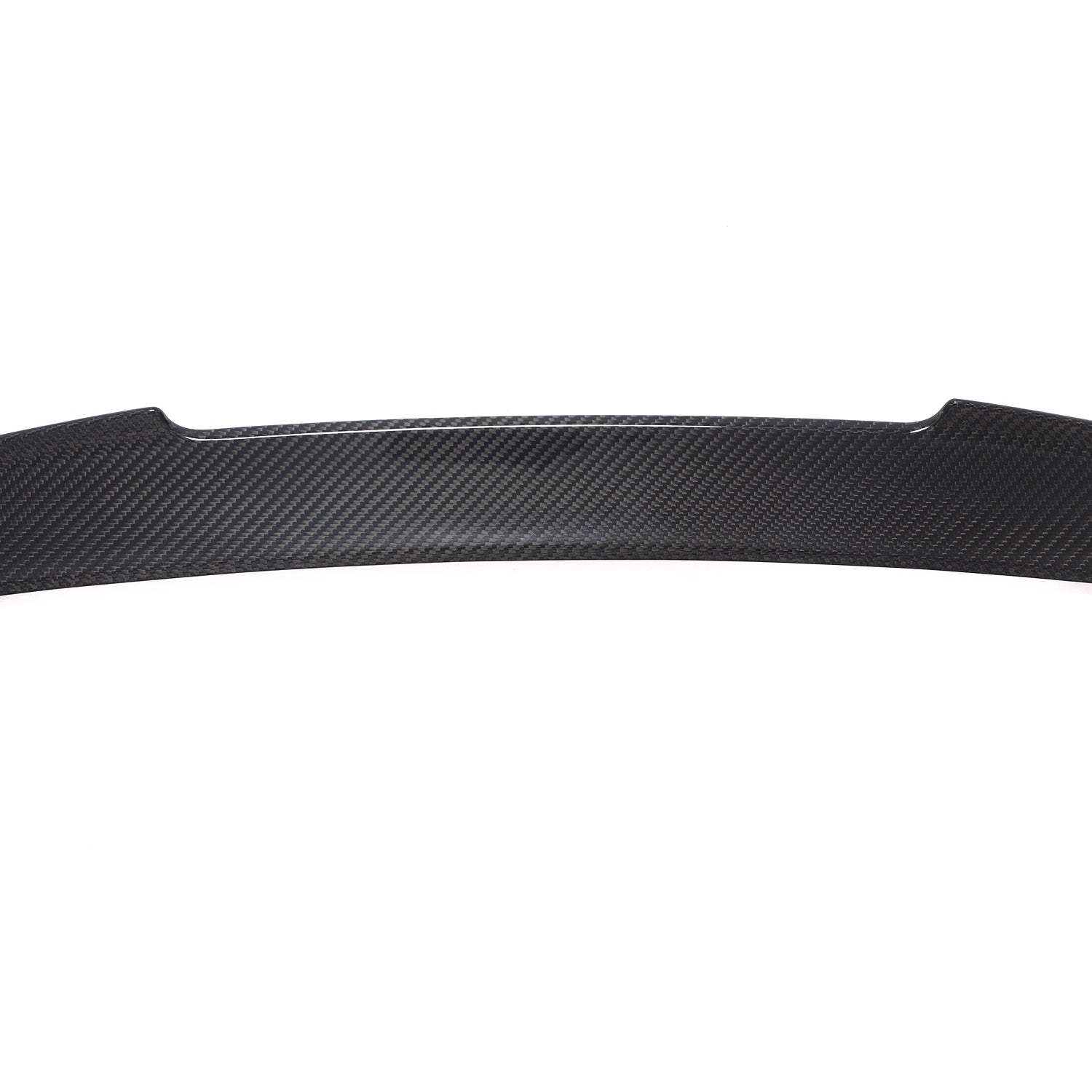 BMW G16 dry carbon fiber trunk spoiler edge profile detail