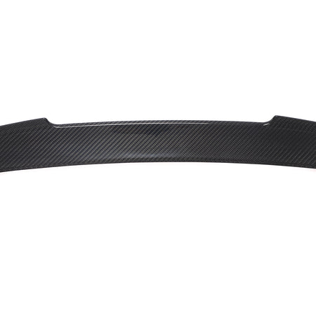 BMW G16 dry carbon fiber trunk spoiler edge profile detail