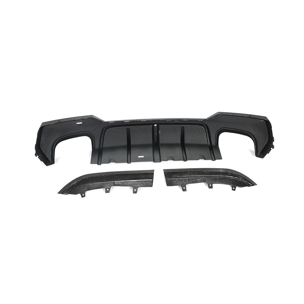 BMW G22 G23 M440i rear bumper diffuser carbon fiber product kit