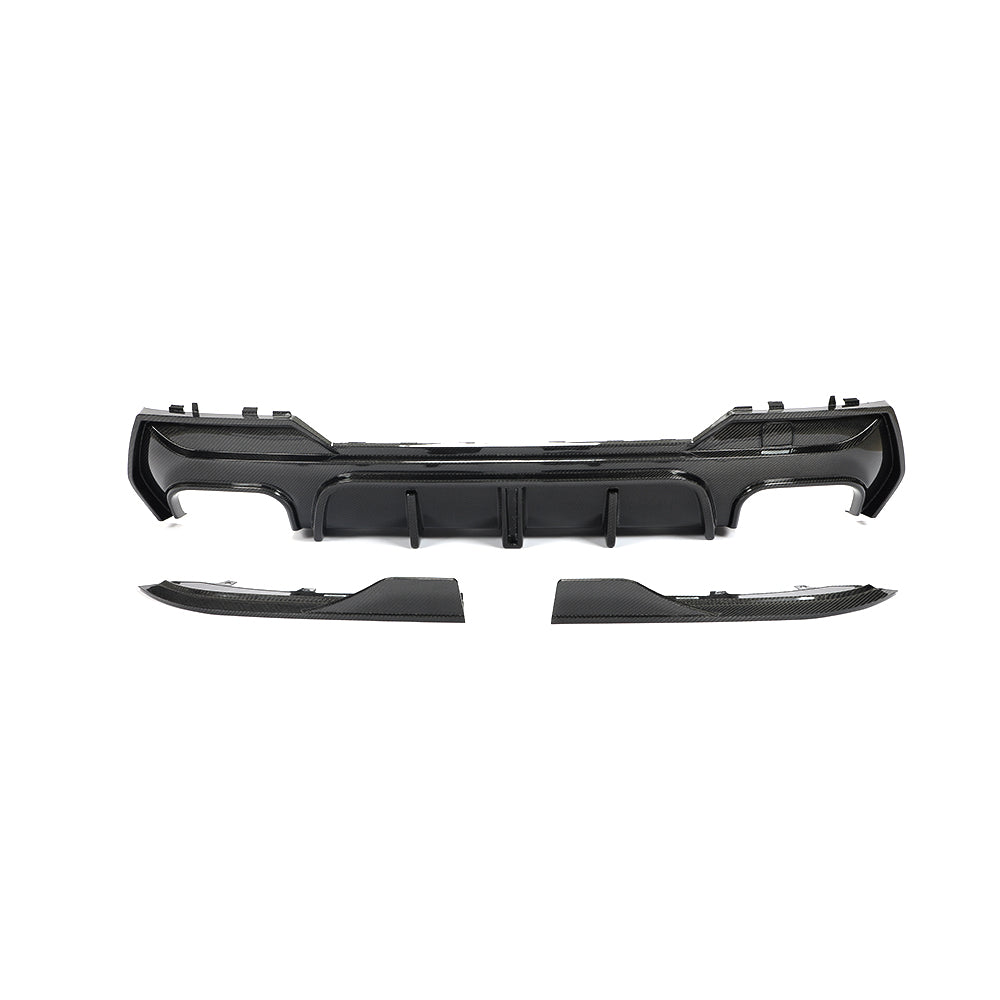 BMW G22 G23 M440i rear diffuser front product view