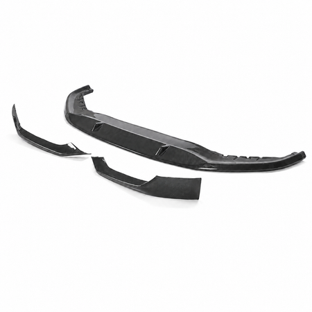 BMW G30 G31 LCI carbon fiber front lip kit front view