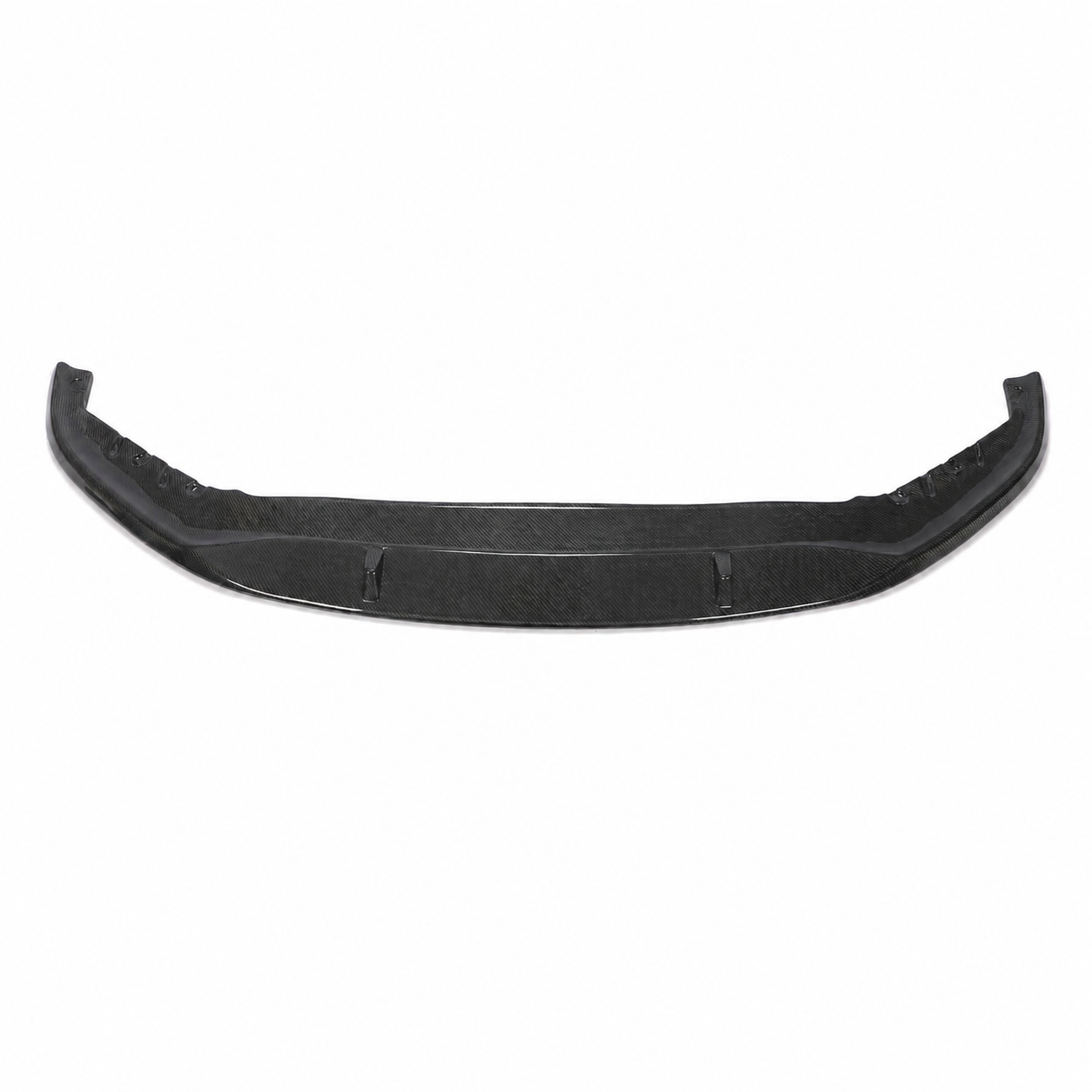 BMW G30 G31 LCI carbon fiber front lip side view