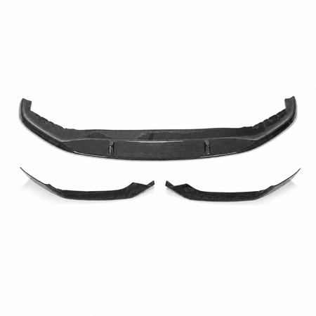 BMW G30 G31 LCI front bumper lip angle view