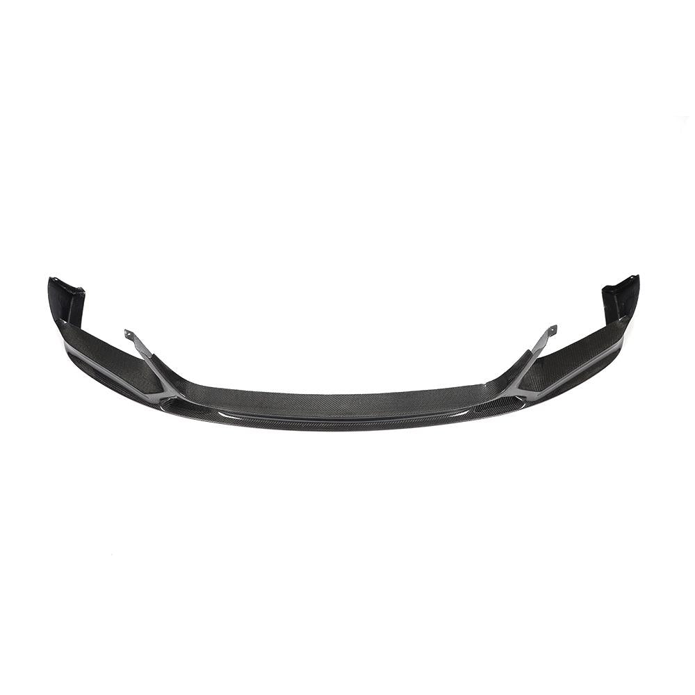 BMW M760 carbon fiber front lip curved shape