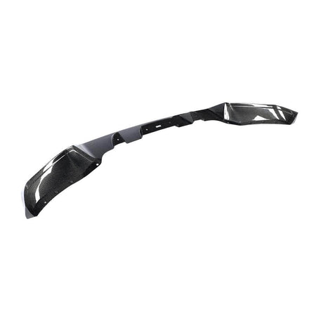 BMW X5 G05 LCI carbon fiber front lip front profile view