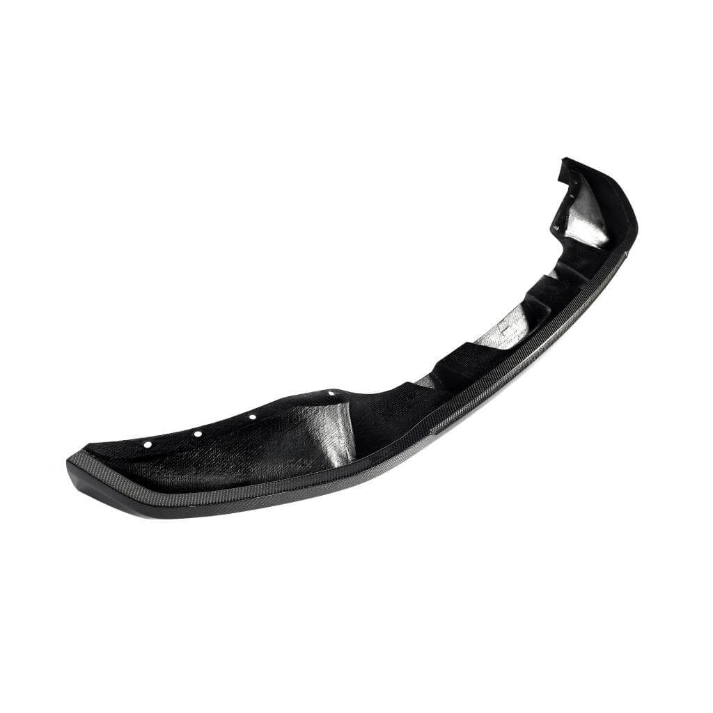 BMW X5 G05 LCI M-Sport carbon fiber front bumper lip side angle