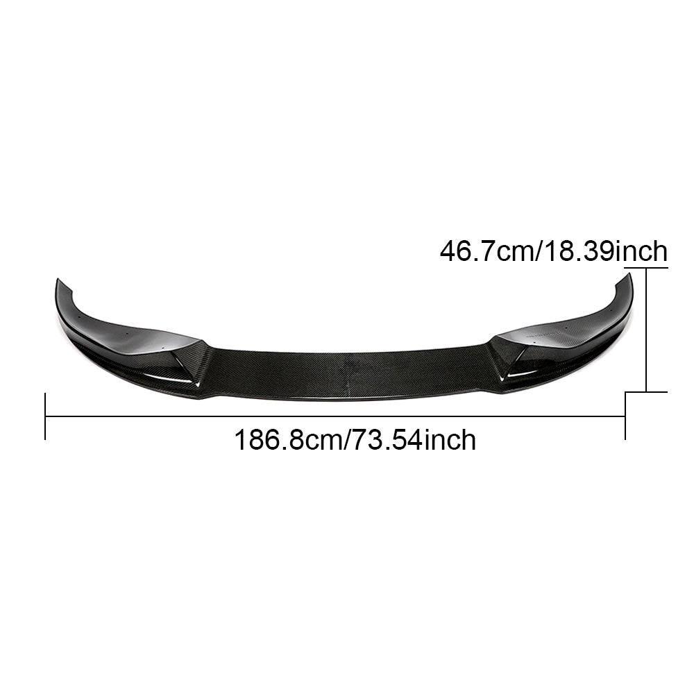 BMW X5 G05 M Sport front lip size reference