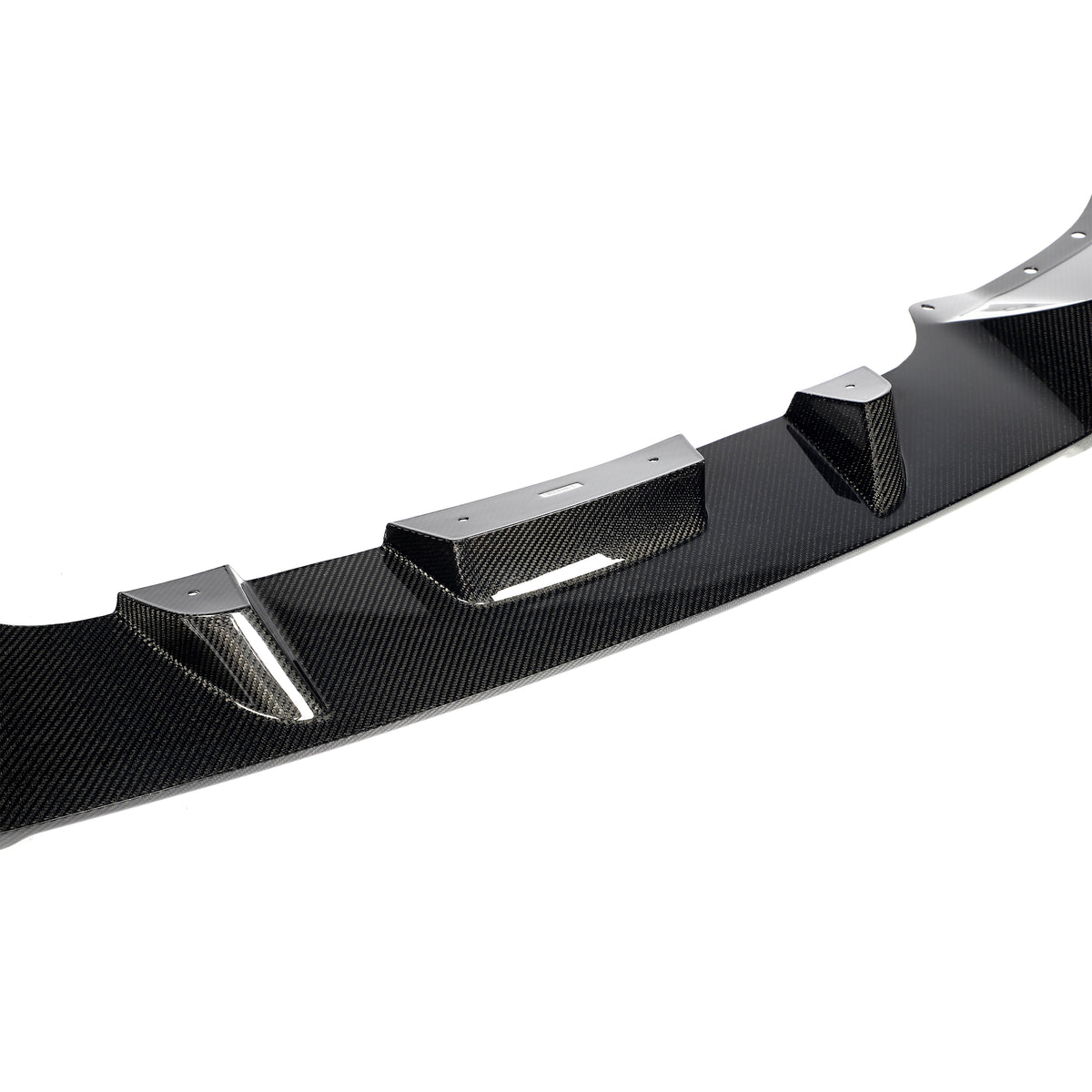 BMW X5 LCI M-Sport front lip 3D shape and mounting detail
