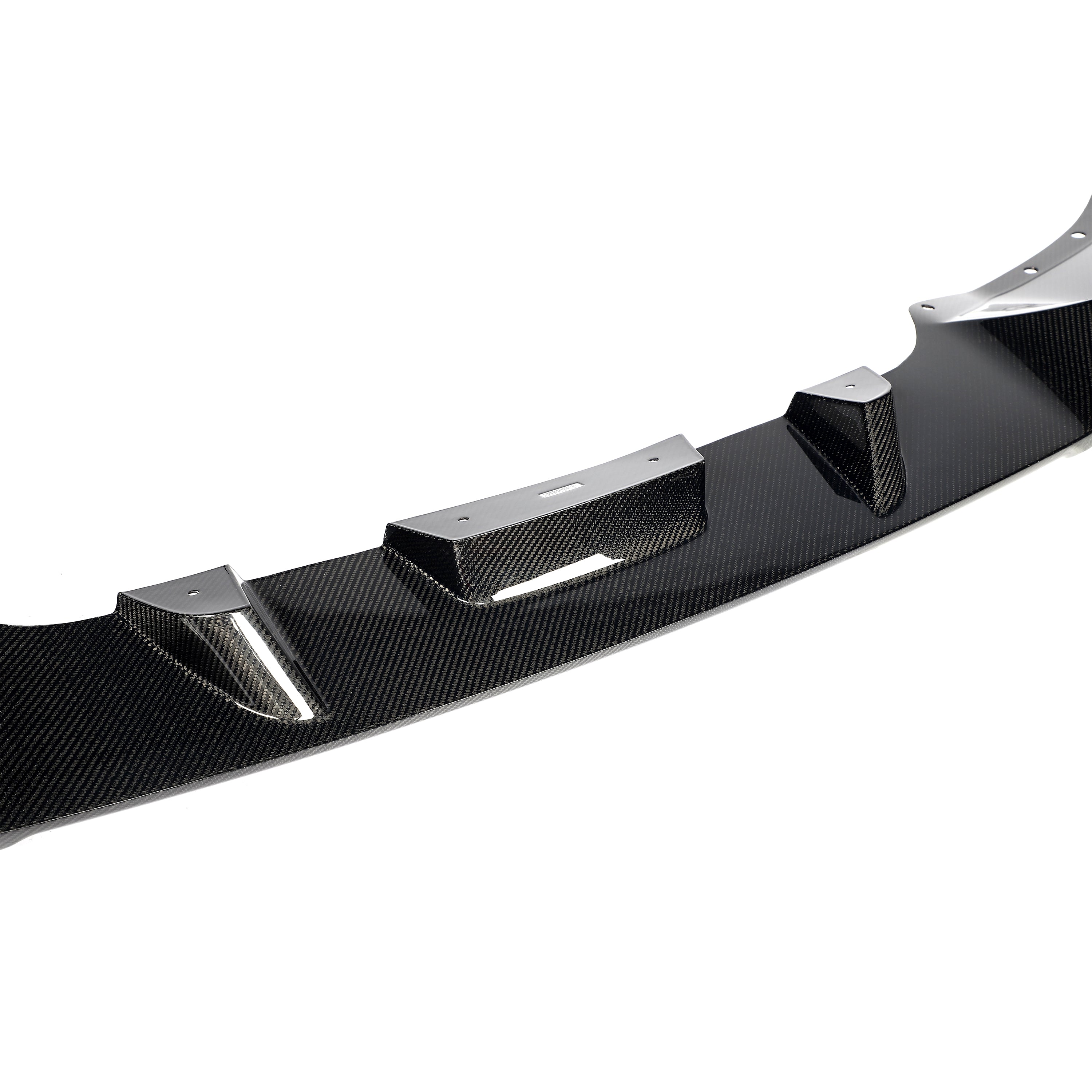 BMW X5 LCI M-Sport front lip 3D shape and mounting detail