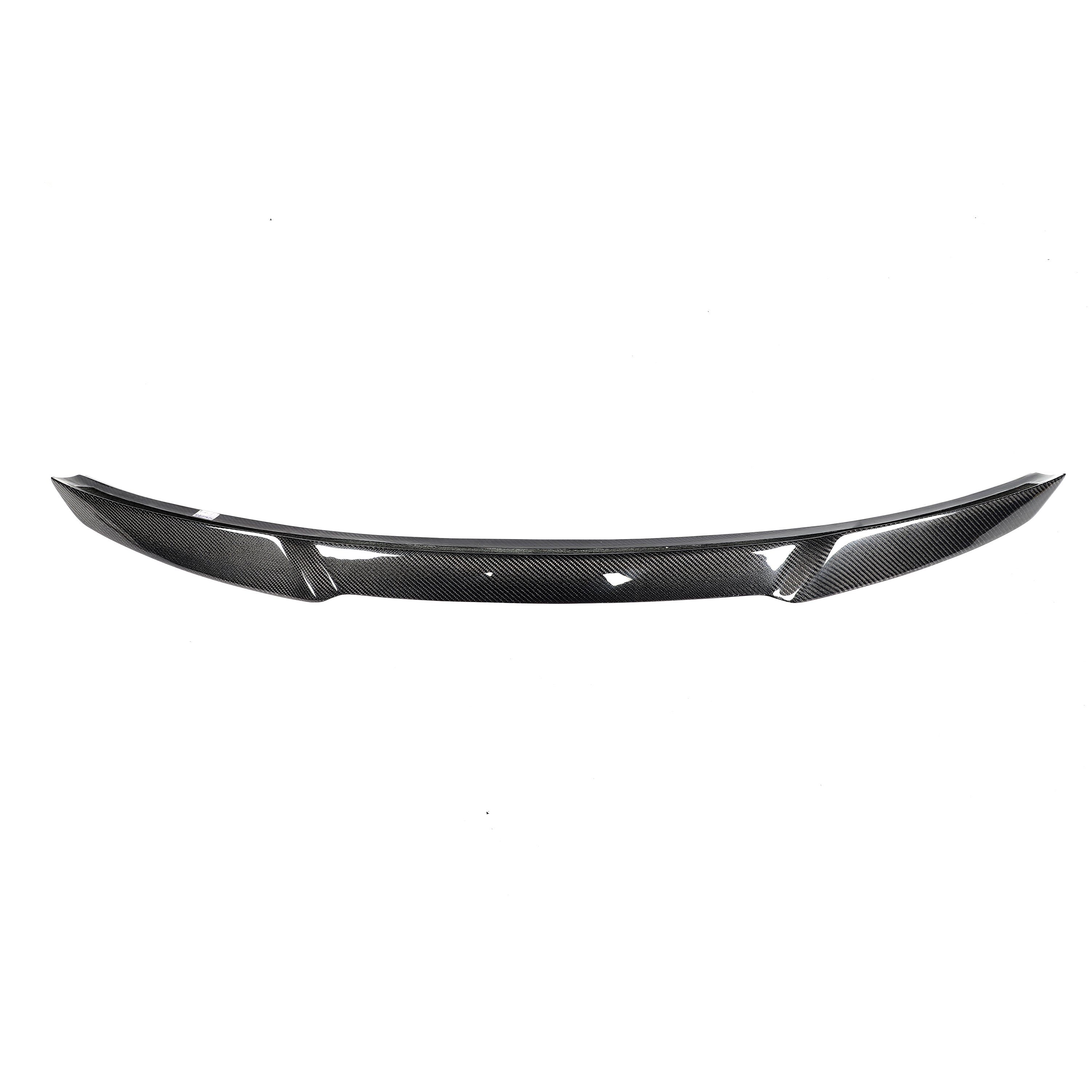 BMW X5M F95 carbon fiber rear trunk spoiler full product view