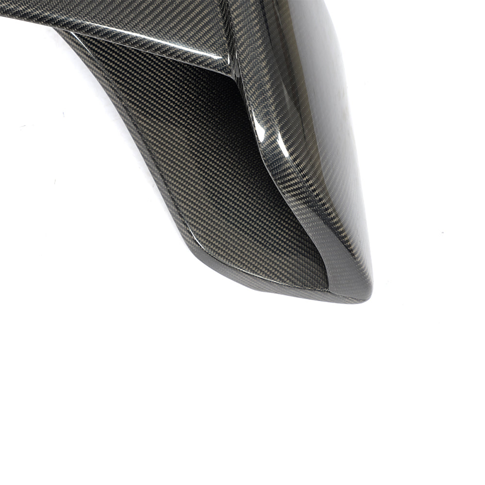 BRZ Toyota 86 FR-S carbon fiber rear spoiler weave detail