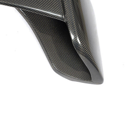 BRZ Toyota 86 FR-S carbon fiber rear spoiler weave detail