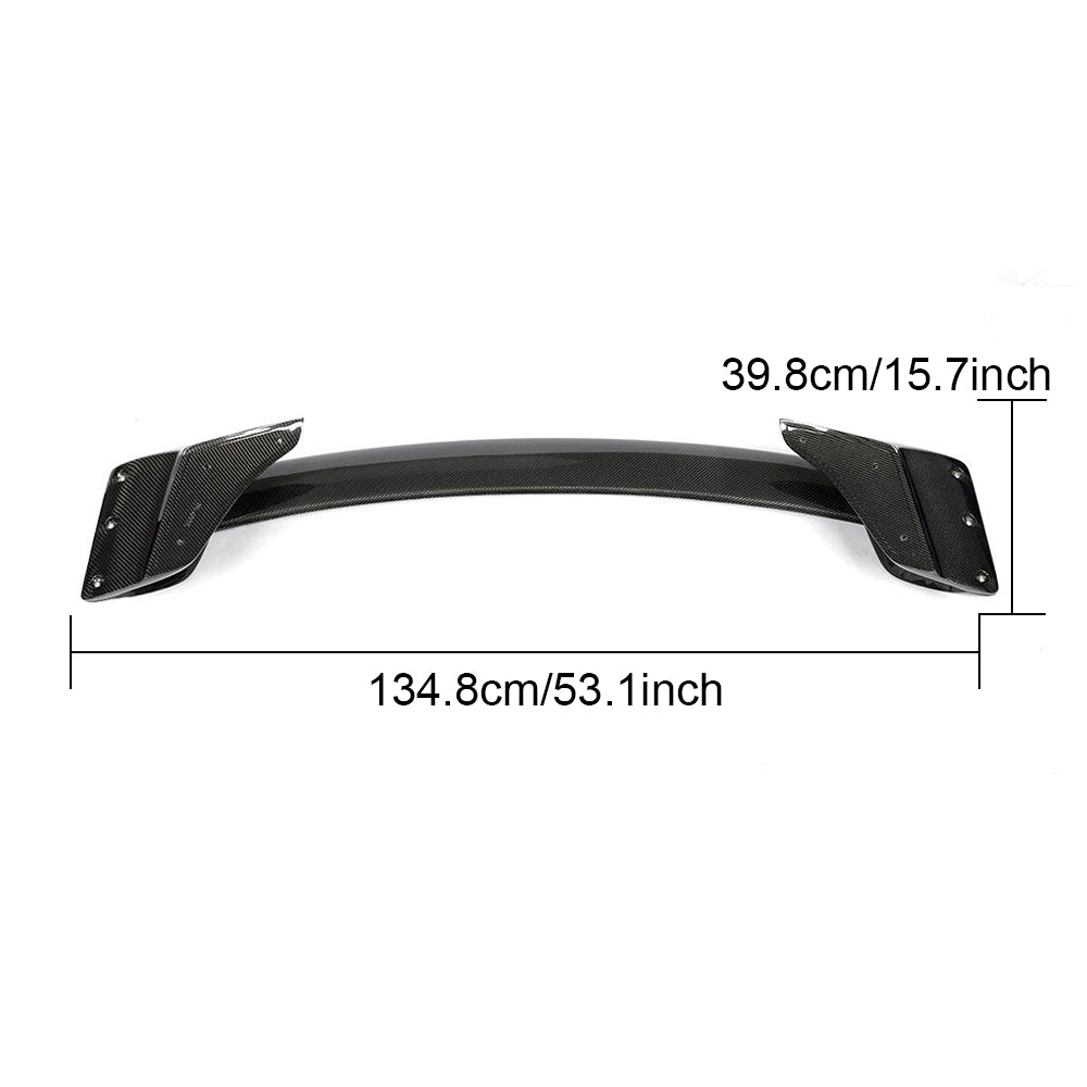 BRZ Toyota 86 FR-S rear trunk spoiler size reference