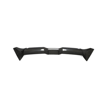 Golf 8 MK8 carbon fiber rear window spoiler front view