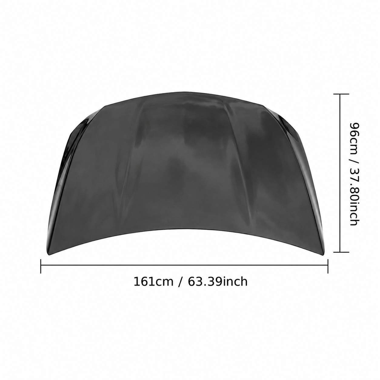 Mercedes Benz GLA Class X156 2014-2020 Engine Bonnet Hood Cover Carbon Fiber-Ahacarbon