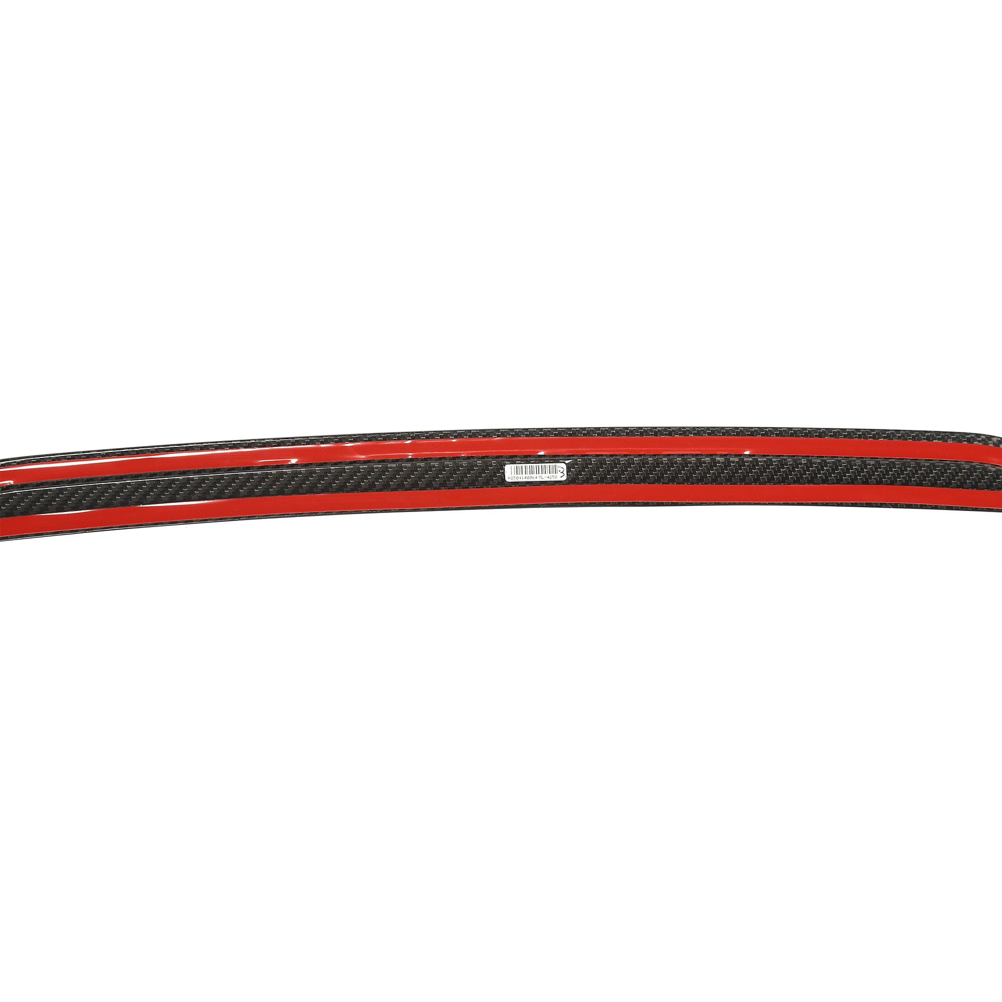 BMW X5 F15 dry carbon rear spoiler 3M tape installation surface 2