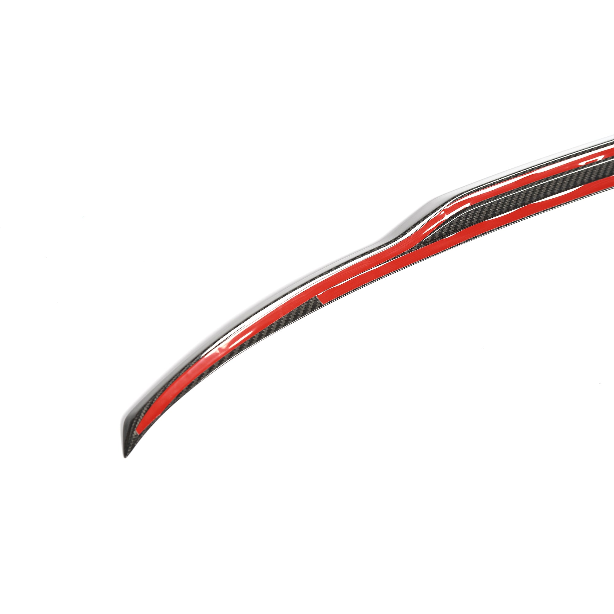 BMW X5 F15 dry carbon rear spoiler 3M tape installation surface 3