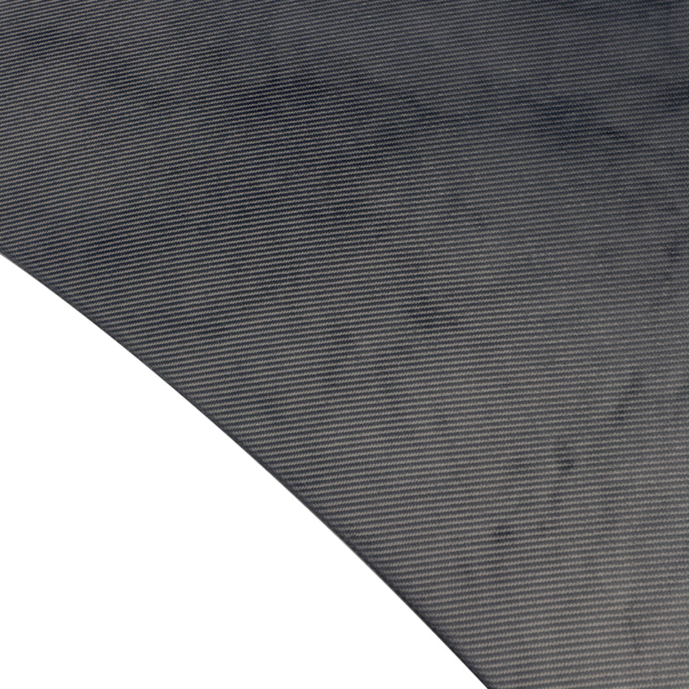 Alfa Romeo Giulia carbon fiber hood gloss weave detail
