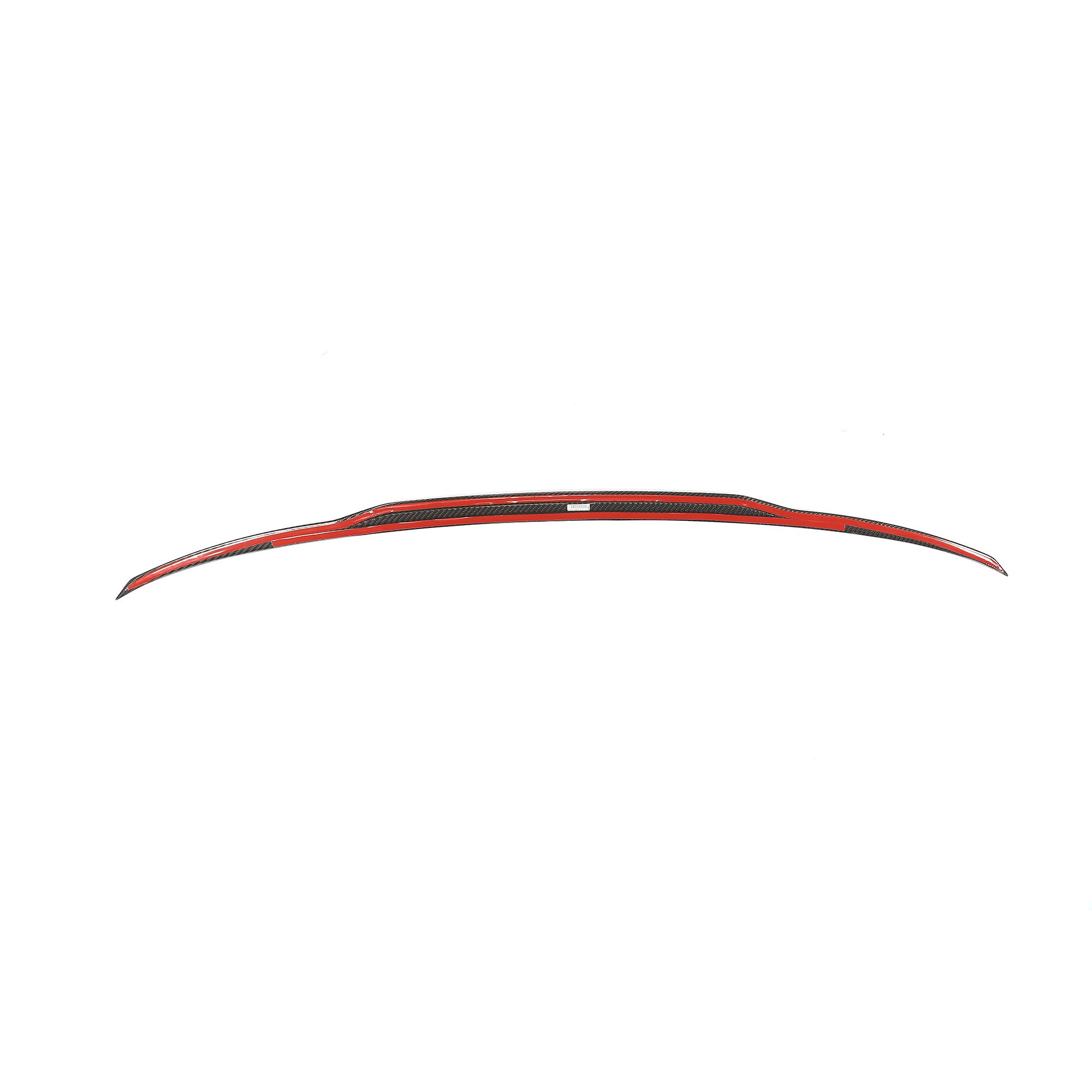 BMW X5 F15 dry carbon rear spoiler 3M tape installation surface