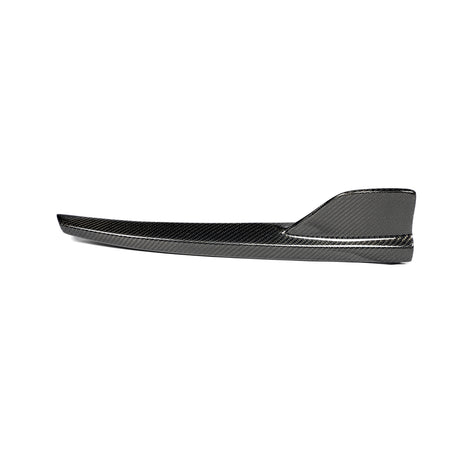 Mercedes A205 carbon fiber rear splitter side profile detail