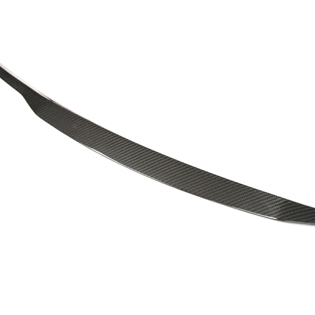 BMW X5M F85 rear middle spoiler gloss dry carbon weave detail 2