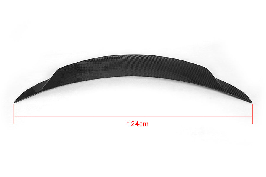 Infiniti G37 Q60 Coupe rear trunk spoiler dimensions reference