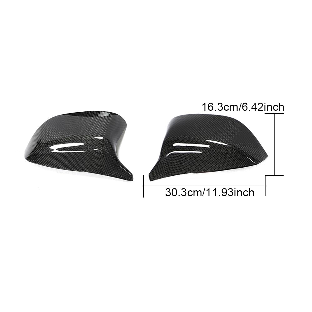 Infiniti Q50 Q60 Q70 QX30 QX50 mirror covers size reference