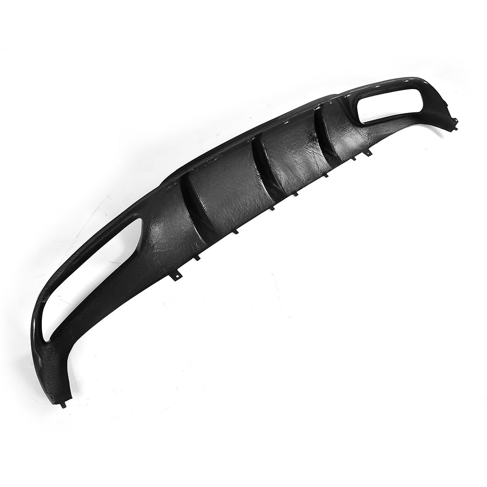 Mercedes C63 Coupe Convertible rear diffuser backside view