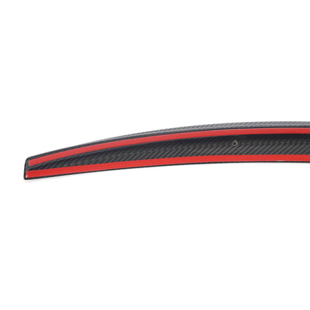 Porsche Panamera 971 trunk spoiler glue tape backside view