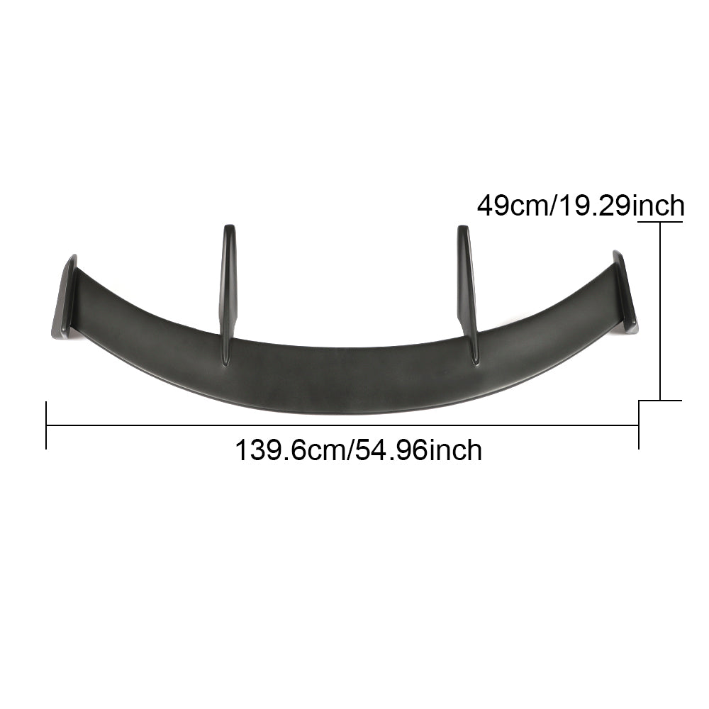 2014-2019 Mazda 3 Axela GT rear roof wing size guide