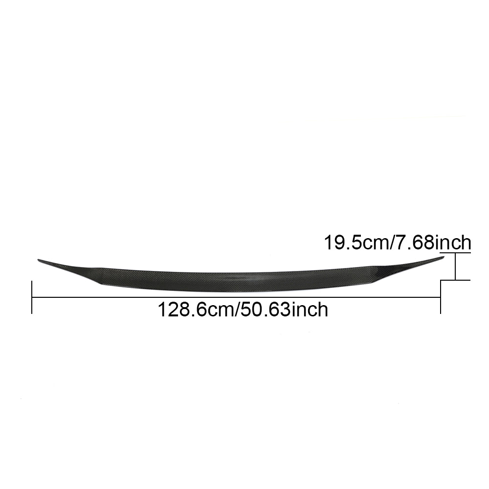 Porsche Macan rear middle wing dimensions reference