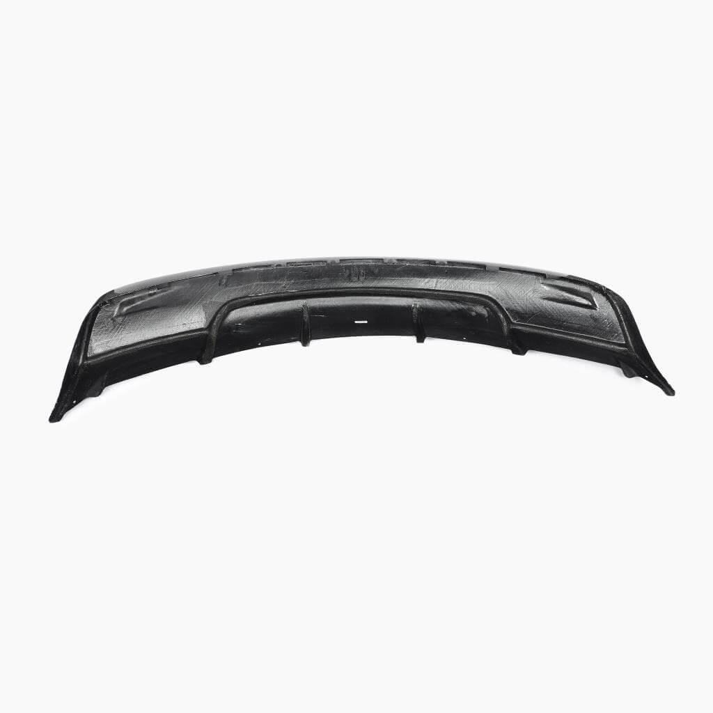 Tesla Model S rear diffuser front profile view