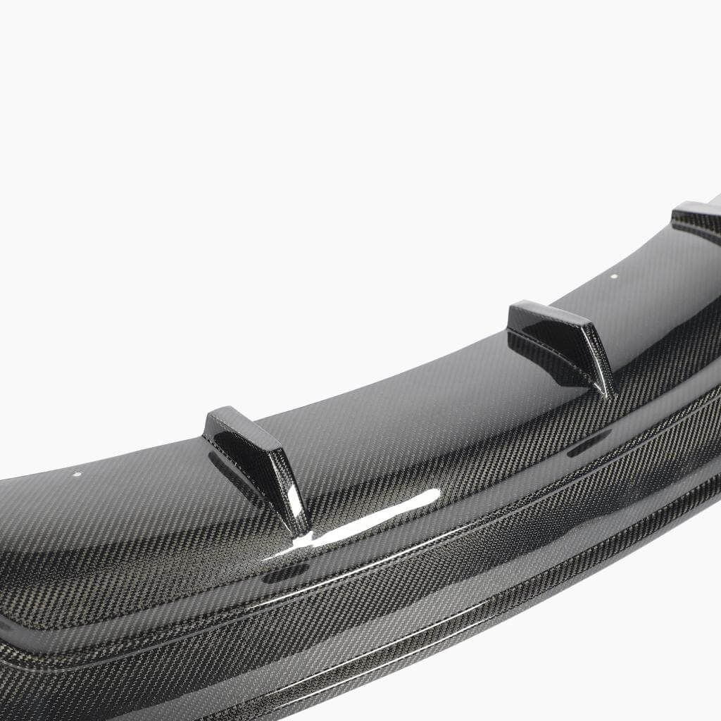 Tesla Model S rear lip mounting detail