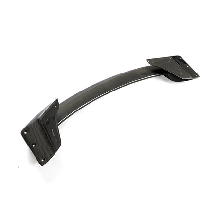 Toyota 86 carbon fiber trunk spoiler angle view