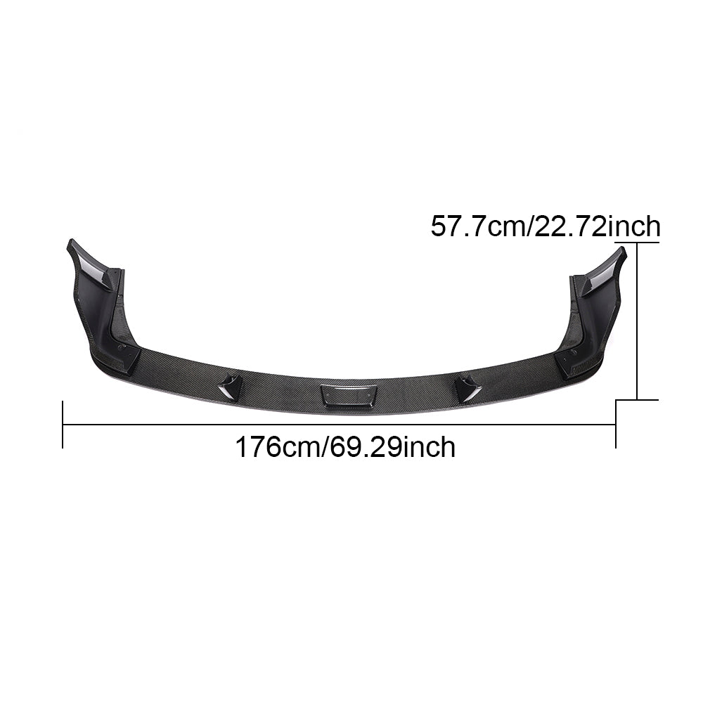 Toyota GR Supra A90 rear lip size reference