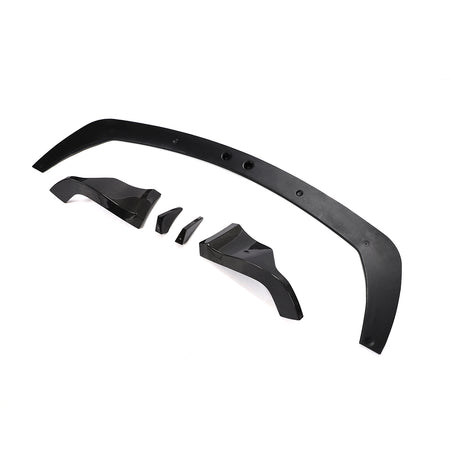 Toyota GR Supra carbon fiber rear lip kit angle view