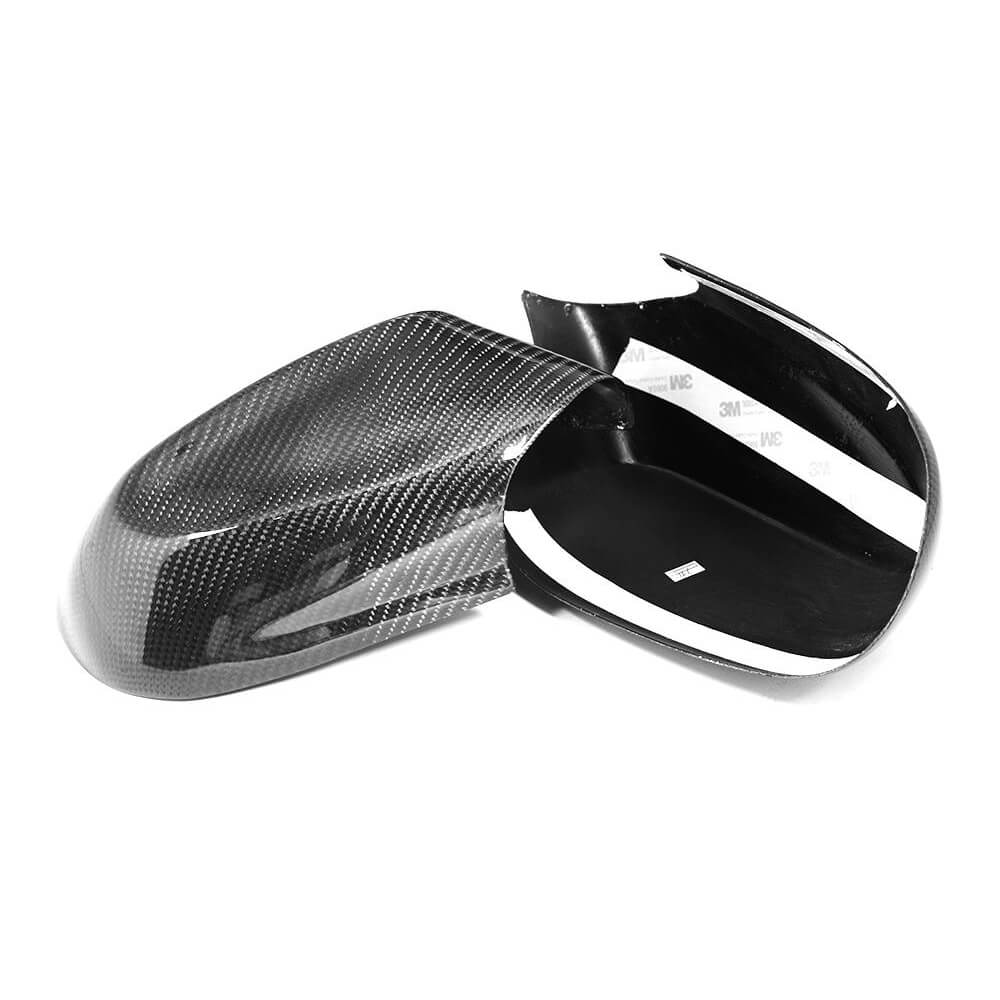 For BMW 1 Series E81 E87 E82 E88 2-Door 3-Door 5-Door LCI 2009-2013 Carbon Fiber Side Rearview Mirror Cover Caps Pair-Ahacarbon