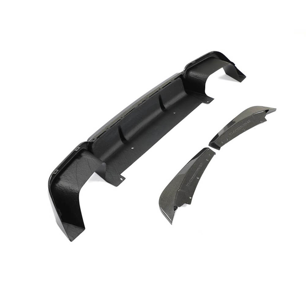 For BMW X3 M F97 Sport Utility 19-21 Carbon Fiber Rear Bumper Diffuser Lip-Ahacarbon